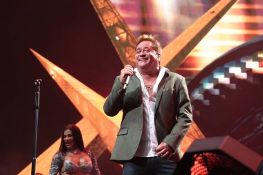 Sao Paulo (SP), 10 / 05 / 2025 - Vibra Sao Paulo 'da sahneye çıkan şarkıcı Leonardo' nun şovu, 40 yıllık kariyerini 5 Ekim 2025 Pazar akşamı kutluyor. (Leco Viana / Newws2)         