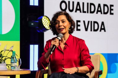 Sao Paulo (SP), 7 Ekim 2025, Kongre / ABQV / Kalite / Yaşam / SP - Adriane Reis, Sao Paulo Bölgesel Çalışma Savcısı, 23. Yaşam Kalitesi Kongresi 'ne katılıyor. Reboucas Sergi Merkezi. (Marcelo estevao.) (Yeni 2.)