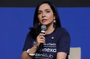 Sao Paulo (SP), 7 Ekim 2025, Kongre / ABQV / Kalite / Yaşam / SP - Gazeteci Izabella Camargo 23. Yaşam Kalitesi Kongresi 'ne katıldı. Reboucas Sergi Merkezi, Sao Paulo 'nun merkezi. (Marcelo estevao.) (Yeni 2.)