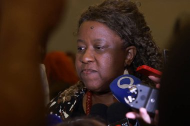 Sao Paulo (SP), 8 Ekim 2025 - Hükümet / İnsan Hakları / Kurbanlar / Diktatörlük 1968 / SP - İnsan Hakları ve Vatandaşlık Bakanı Macae Evaristo, İnsan Hakları ve Vatandaşlık Bakanlığı (MDHC) ve Özel Komisyon. (leco viana\ yeni2))   