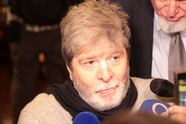 Сан-Паулу (СП), 8 октября 2025 года - Правительство / Права человека / Жертвы / Диктатура 1968 / СП - Марсело Рубенс Паива, бразильский писатель и драматург, участвует во 2-й церемонии вручения исправленных свидетельств о смерти. (leco viana presidentthenews2)  