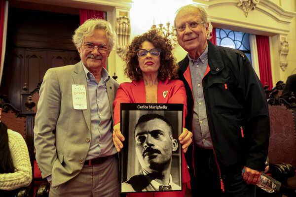 Сан-Паулу (СП), 8 октября 2025 года - Хосе Дирчеу, юрист и бывший министр Гражданского Дома Бразилии, участвует во 2-й церемонии вручения исправленных свидетельств о смерти. (leco viana presidentthenews2)  