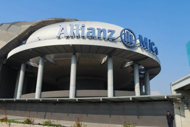 Milan (Italy), October 9, 2025 - Arena/Allianz Cloud/Ex Palalido - Exterior of the Allianz Cloud Ex Palalido in Milan. After an almost complete redesign, from the interior to the exterior. (edson de souza\thenews2)      