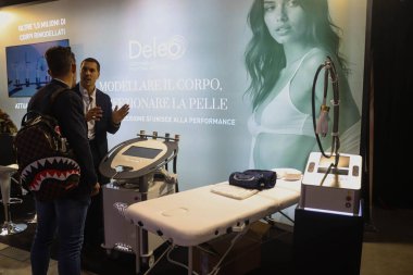 Milan (Italy), October 9, 2025 - Activity on the first day of the 27th edition of the Agora Congress, organized by the Italian Society of Aesthetic Medicine. (edson de souza\thenews2)      