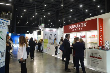 Milan (Italy), October 9, 2025 - Activity on the first day of the 27th edition of the Agora Congress, organized by the Italian Society of Aesthetic Medicine. (edson de souza\thenews2)      