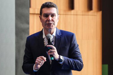 Sao Paulo (SP), October 9, 2025, Congress/Incorpora/B32/Real Estate/Market - Jader Barbalho Filho, Minister of Cities of Brazil. (marcelo estevao\thenews2)    