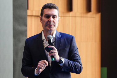 Sao Paulo (SP), October 9, 2025, Congress/Incorpora/B32/Real Estate/Market - Jader Barbalho Filho, Minister of Cities of Brazil. (marcelo estevao\thenews2)    