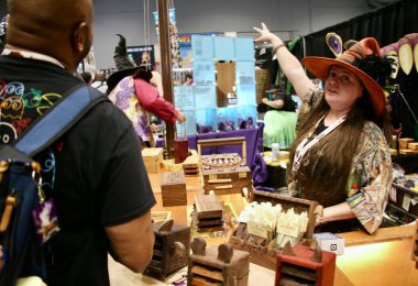 October 9, 2025, New York, USA: The New York Comic Con 2025 is taking place at Jacob K. Javits Convention Center in New York from October 9th to the 12th. (niyi fote\thenews2)            