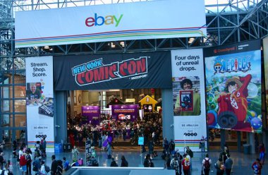 October 9, 2025, New York, USA: Comic con fans crowd the New York Comic Con 2025 which is taking place at Jacob K. Javits Convention Center in New York from October 9th to the 12th. (niyi fote\thenews2)       