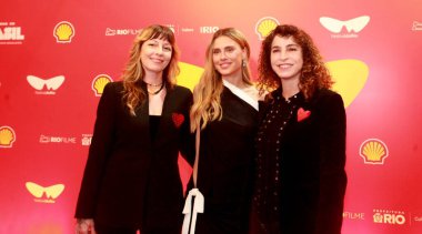 rio de janeiro (rj), 10/09/2025 - actress carolina dieckmann and filmmaker rosane svartman, during the premiere of the film descontrole, during the rio film festival, held at the cine odeon in the city of rio de janeiro. (onofre veras\thenews2)