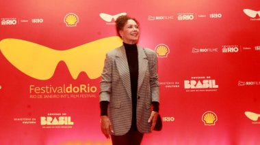 rio de janeiro (rj), 10/09/2025 - actress fabiola nascimento during the premiere of the film descontrole, during the rio film festival, held at the cine odeon in the city of rio de janeiro. (onofre veras\thenews2)