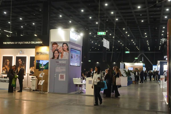 Milan (Italy), October 9, 2025 - Activity on the first day of the 27th edition of the Agora Congress, organized by the Italian Society of Aesthetic Medicine. (edson de souza\thenews2)      