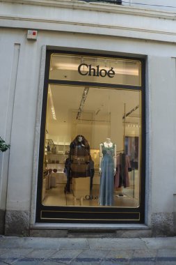 Milan (Italy), 10/10/2025 - Fashion/Business/Milan Fashion Quadrilateral - The Milan Fashion Quadrilateral is one of the most exclusive areas of the city, with luxury stores of the world's best-known international brands. (edson de souza/thenews2)