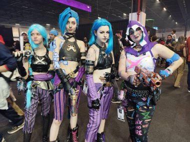 Sao Paulo (SP), October 11, 2025 - Technology/Games/BGS - Crowd movement on the third day of the Brazil Game Show in the Anhembi district. Thousands of players line up to test games from Nintendo, Sega, PlayStation, Konami (leandro chemalle/thenews2)