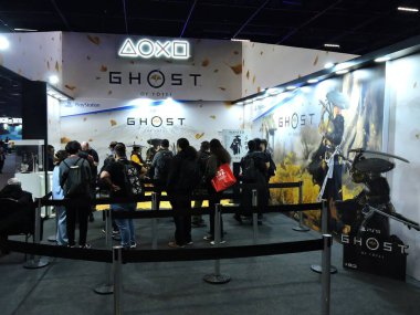 Sao Paulo (SP), October 11, 2025 - Technology/Games/BGS - Crowd movement on the third day of the Brazil Game Show in the Anhembi district. Thousands of players line up to test games from Nintendo, Sega, PlayStation, Konami (leandro chemalle/thenews2)