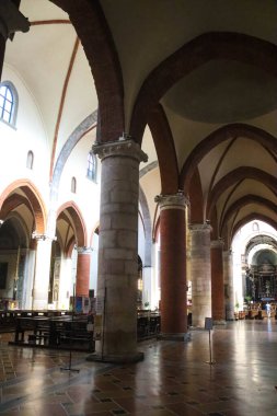 Milan (Italy), October 11, 2025 - Religion / Chiesa del Carmine / Milan - The Church of Santa Maria del Carmine is a Catholic place of worship in the city of Milan, located on Piazza del Carmine in the Brera neighborhood (Edson De Souza\Thenews2)