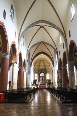 Milan (Italy), October 11, 2025 - Religion / Chiesa del Carmine / Milan - The Church of Santa Maria del Carmine is a Catholic place of worship in the city of Milan, located on Piazza del Carmine in the Brera neighborhood (Edson De Souza\Thenews2)