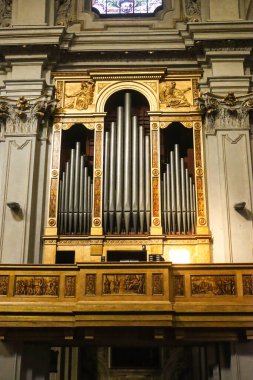 Milan (Italy), October 11, 2025 - Religion / Basilica of San Marco / Milan - The Church of San Marco (Gesa de San March in Milanese dialect) Catholic place of worship in Milan on the corner of Via Fatebene (Edson De Souza\Thenews2)