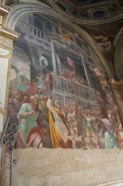 Milan (Italy), October 11, 2025 - Religion / Basilica of San Marco / Milan - The Church of San Marco (Gesa de San March in Milanese dialect) Catholic place of worship in Milan on the corner of Via Fatebene (Edson De Souza\Thenews2)