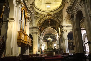 Milan (Italy), October 11, 2025 - Religion / Basilica of San Marco / Milan - The Church of San Marco (Gesa de San March in Milanese dialect) Catholic place of worship in Milan on the corner of Via Fatebene (Edson De Souza\Thenews2)