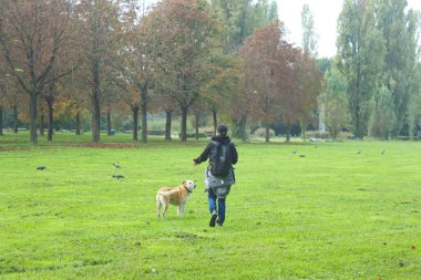 Milan (Italy), October 14, 2025 - Parco Nord Milano / Autumn / Physical Activities - On the coldest afternoon of Tuesday, October 14, 2025, there was little activity at Parco Nord Milano. (edson de souza\thenews2)