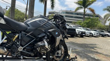 Sao Paulo (SP), 10/15/2025 - Federal Police / Seizure / Cars / Buzera - The luxury cars of influencer Buzera, which were seized in the money laundering operation, are at the Federal Police in Sao Paulo. (oslaim brito/thenews2)