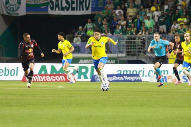 Sao Paulo (SP), 10/15/2025 - Brasileirao/Palmeiras vs Red Bull Bragantino - Player Raphael Veiga during the match between Palmeiras and Red Bull Bragantino, for the 28th round of the Brazilian Football Championship (Leco Viana/Thenews2)