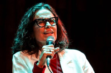 sao paulo (sp), 10/15/2025, zelia/duncan/biblioteca/municipal/mario/andrade/sp - zelia duncan, singer and composer, participated in the sounds & lyrics program, promoted by the mario de andrade municipal library (marcelo estevao/thenews2)