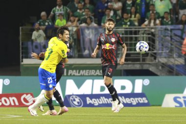 Sao Paulo (SP), 10/15/2025 - Brasileirao/Palmeiras vs Red Bull Bragantino - player Juninho Capixaba during the match between Palmeiras and Red Bull Bragantino, for the 28th round of the Brazilian football championship (Leco Viana/Thenews2)