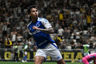 Belo Horizonte (BH), 10/15/2025 - Football / Atletico MG / Cruzeiro - Player Kaio Jorge during the match between Atletico Mineiro and Cruzeiro, valid for the 2025 Minas Gerais Championship, held at the MRV Arena (Paulo Ti\thenews2)  