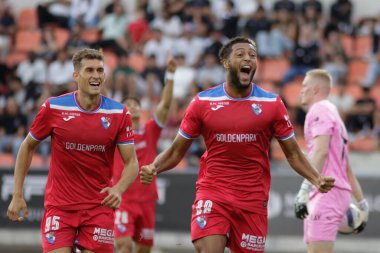 Viseu (pt) 10 / 18 / 2025 - copa do Portekiz - academico viseu x gil vicente - gustavo varela gil vicente, copa do brasil 'in 3. raundunda geçerli olan akademico x gil vicente maçında gol attı. (Alexandre geliyor.) (2.)