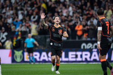 Sao Paulo (SP), 10 / 18 / 2025 - Brasileirao / Corinthians vs Atletico-MG - Rodrigo Garro Corinthians ile Atletico-MG arasındaki maçta, Brezilya Futbol Şampiyonası 'nın 29. (ronaldo barre to\ the new 2)