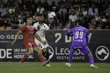 Viseu (pt) 10 / 18 / 2025 - copa do brasil - academico viseu x gil vicente - andre clovis, academico player during the academico x gil vicente, signed for the third round of the copa do brasil. (Alexandre geliyor.) (2.)
