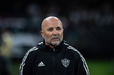 Sao Paulo (SP), 10 / 18 / 2025 - Brasileirao / Corinthians vs Atletico-MG - Antrenör Jorge Sampaoli ile Atletico-MG arasında oynanan karşılaşma, Brezilya Futbol Şampiyonası 'nın 29. (ronaldo barre to\ the new 2)