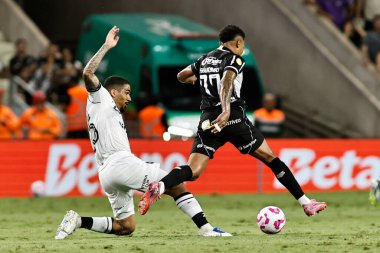 fortaleza (ce), 10 / 19 / 2025 football / ceara vs botafogo - oyuncular Alan ve fernandinho, Céara (ce) ve Botafogo (rj) arasındaki maç sırasında, 2025 Brezilya şampiyonluk serisinin 29. turu için geçerlidir. (Ic moreira\ yeni2)
