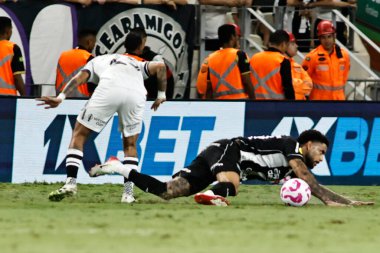 fortaleza (ce), 10 / 19 / 2025 football / ceara vs botafogo - oyuncular Alan ve Matheus Bahia arasında oynanan Céara (ce) ve Botafogo (rj) arasındaki maç sırasında, 2025 Brezilya şampiyonluk serisinin 29. turu için geçerlidir. (Ic moreira\ yeni2)