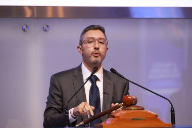 Sao Paulo (sp), 10 / 22 / 2025 - Luiz fernando Garcia, Portos do Parana CEO 'su, Paragua Pr limanına erişim kanalı için liman müzayedelerine katılıyor. (leco viana\ yeni2))     