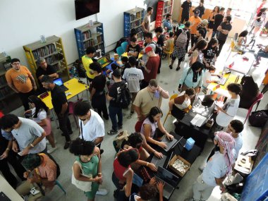 Sao Paulo (SP) (25 Ekim 2025 - Perifacon, Comic Con of the Favelas), kenar mahallelerde ve kenar mahallelerde inek ve inek kültürünün demokratikleşmesini destekleyen bir kongredir. (leandro chemalle / the new ws2)