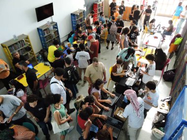 Sao Paulo (SP) (25 Ekim 2025 - Perifacon, Comic Con of the Favelas), kenar mahallelerde ve kenar mahallelerde inek ve inek kültürünün demokratikleşmesini destekleyen bir kongredir. (leandro chemalle / the new ws2)