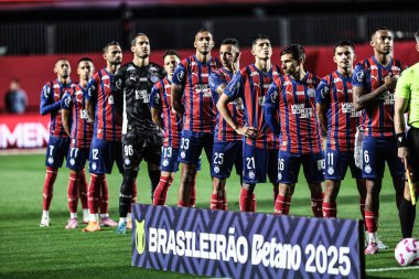 Sao Paulo (SP), 10 / 25 / 2025 - 2025 Brezilya Futbol Şampiyonası 'nın 30. turu için geçerli olan Sao Paulo ve Bahia arasında oynanan maçta Bahia oyuncuları Morumbis' te (pedro paulo diaz / theenews2)