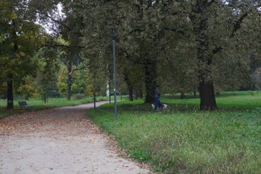 Milan (İtalya). 10 / 29 / 2025 - Parco Lambro, Milano 'nun en büyük parklarından biri. (Edson de souza / the newws2)
