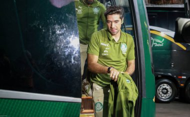 Sao Paulo (SP), 10 / 30 / 2025 - Koç Abel Ferreira, Conmebol Libertadores yarı finalinin ikinci ayağı için Palmeiras ve LDU Quito arasındaki maç için stadyuma geldi (leco viana / theenews2)