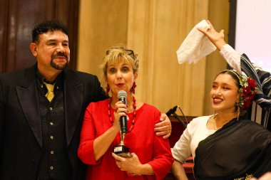 Milan (İtalya), 10 / 31 / 2025 - İtalya 'da yaşayan yabancılar için ödül töreni, L' Oscar dell 'Integrazione Europeo, 