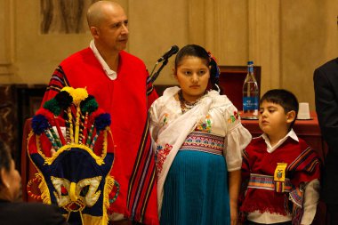 Milan (İtalya), 10 / 31 / 2025 - İtalya 'da yaşayan yabancılar için ödül töreni, L' Oscar dell 'Integrazione Europeo, 