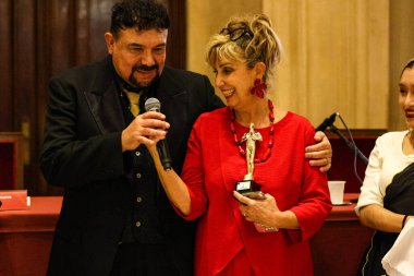 Milan (İtalya), 10 / 31 / 2025 - İtalya 'da yaşayan yabancılar için ödül töreni, L' Oscar dell 'Integrazione Europeo, 