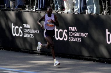 2 Kasım 2025, New York, ABD: Kenyalı atlet Sheila Chepkirui 2025 TCS New York City Maratonu Profesyonel Kadınlar Elit Bölümü 'nde 2: 20 ile üçüncü oldu. (niyi fote\ theenews2)