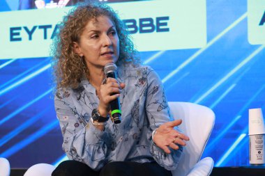 Mogi das Cruzes (SP), Brezilya 03 / 11 / 2025 Ansari Escutar, İran doğumlu Amerikalı iş kadını. 2006 yılında, Ansari Rus Soyuz TMA-9 uzay aracı (leco viana / thenews2)