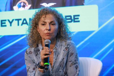 Mogi das Cruzes (SP), Brezilya 03 / 11 / 2025 Ansari Escutar, İran doğumlu Amerikalı iş kadını. 2006 yılında, Ansari Rus Soyuz TMA-9 uzay aracı (leco viana / thenews2)