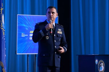 Mogi das Cruzes (SP), Brezilya 03 / 11 / 2025 COMAE Müşterek Kurmay Başkanı Rodrigo Alvim, Uzay Kaşifleri Derneği 36. Gezegen Kongresi 'ne (ASE) katıldı (leco viana / theenews2))