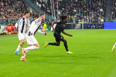 Torino (İtalya), 04 / 11 / 2025 - Şampiyonlar Ligi grup safhasında Juventus ve Sporting arasında oynanan maçın dördüncü turu için Allianz Juventus 'ta (edson de souza / theenews2)